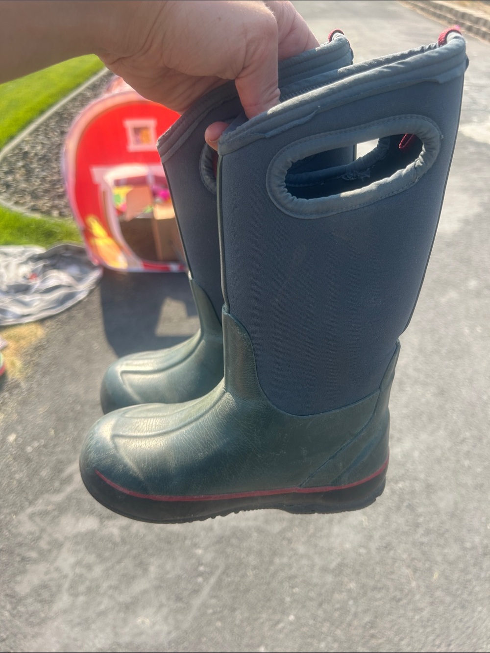 Black Bogs Kids Rain & Snow Boots